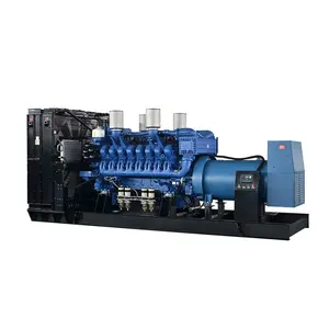 Groot Vermogen Mtu 4000 Serie Dieselgenerator Dieselmotor Serie 2Mw Generator Prijs 2500kva