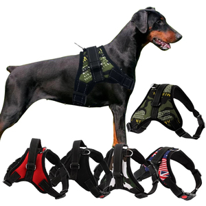 ホットセール 新登場 犬用安全調整可能反射ポリエステルメッシュバックパックハーネスリーシュベスト-8色 S-XLサイズ - Product Image 3