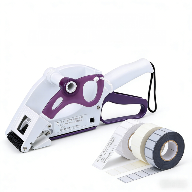 Professional Handheld Price Tag Labeling Machine Portable Manual Price Labeller Gun for Retail Supermarket Sticker Labeling