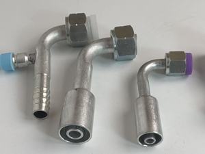 Nuevo Conector de Tubería para Compresor de Aire Acondicionado de Automóvil B&W/<span class=keywords><strong>Boway</strong></span>, Puerto R12, Cabeza de Aluminio, OE 0 986 494 013 para Piezas de Reparación - Product Image 2