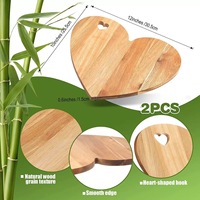 Planche à découper en bois en vrac dans un coffret cadeau, mini-planches à découper personnalisées pour charcuterie, ensemble de planches à découper en bambou pour gravure