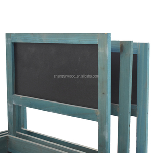 Vintage Campagne Style Caisse En <span class=keywords><strong>Bois</strong></span> Rectangle pour Légumes <span class=keywords><strong>Fruits</strong></span> Poignée Tableau Noir Support Personnalisable <span class=keywords><strong>Prix</strong></span> Réduit - Product Image 3