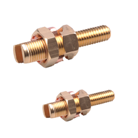 Abrazadera de Puesta a Tierra Eléctrica YY SBC, Conector de Perno Dividido de Latón con Espiga para Protección contra Rayos, Precio de Fábrica