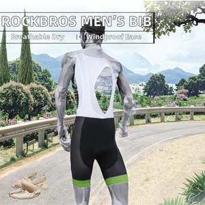 ROCKBROS Cuissard de cyclisme professionnel unisexe d'été respirant, coupe-vent, anti-humidité, séchage rapide, Spandex/Polyester 220g - Product Image 2