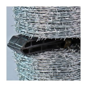 Alambre de Púas Galvanizado de Alta Resistencia a la Tracción con Giro Inverso de 4 Pulgadas para Cercas de Seguridad de Acero, Envío Rápido - Product Image 4