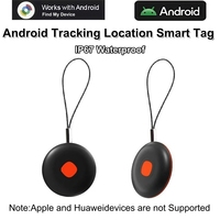 Traceur GPS étanche IP67 avec écran AMOLED, localisateur Android, historique de localisation, anti-perte pour animaux, sacs, clés, véhicules