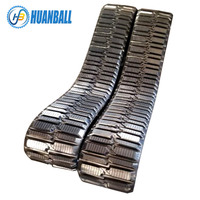 Chenilles en caoutchouc 457x101.6x56 pour chargeuses ASV, Caterpillar et Terex