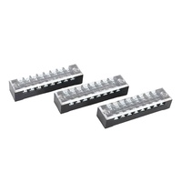 BAOTENG Prix usine TB-1508 600V 15A 6 pôles Bornier de connexion fixe en plastique à vis pour câbles de 0,2 à 2,5 mm