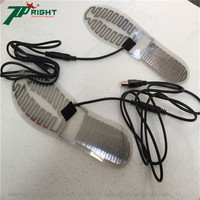 Température personnalisée 39EU DC5V 40-45c, avec câble USB Shoe PET Film Heater