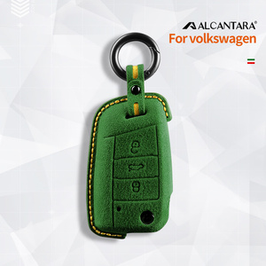 Accesorios para Llaves de Auto Volkswagen Tiguan L, <span class=keywords><strong>Bora</strong></span>, Lavida, Passat, Funda de Cuero Sintético para Llaves, Dropshipping Europa 2026 - Product Image 5