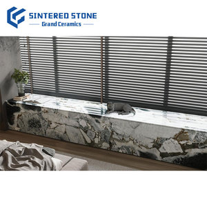 Bóng Carbon <span class=keywords><strong>Slate</strong></span> thiêu kết đá tấm bền gạch lát sàn cho ngoài trời Countertop vườn sử dụng nội thất bên Ngoài ứng dụng - Product Image 3