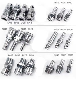 Sp PP SH PH SF PF SM PM ống khí nén nhanh Coupler phát hành máy nén khí kết nối c-loại Nhật Bản khí nén không khí khớp nối nhanh chóng - Product Image 5
