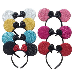 عصابة رأس ميني ماوس الأمنية المزينة بالترتر للبالغين للحفلات، الأكثر مبيعًا بسعر المصنع، وصول جديد - Product Image 2