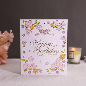 Hermosa Tarjeta de Cumpleaños 3D Pop-up Hecha a Mano con Pastel de Cristal - Regalo Hermoso, de Alta Gama y Creativo para Mejores Amigos - Product Image 4