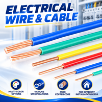 Câble Électrique Fiable en Cuivre Pur NYA pour Circuits Domestiques Fixes, Isolation PVC, Installation Bâtiment