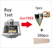 Kolice 6 moules style brésilien ataforma 10 minutes de congélation machine à popsicle/machine à sucette glacée/fabricant de popsicle