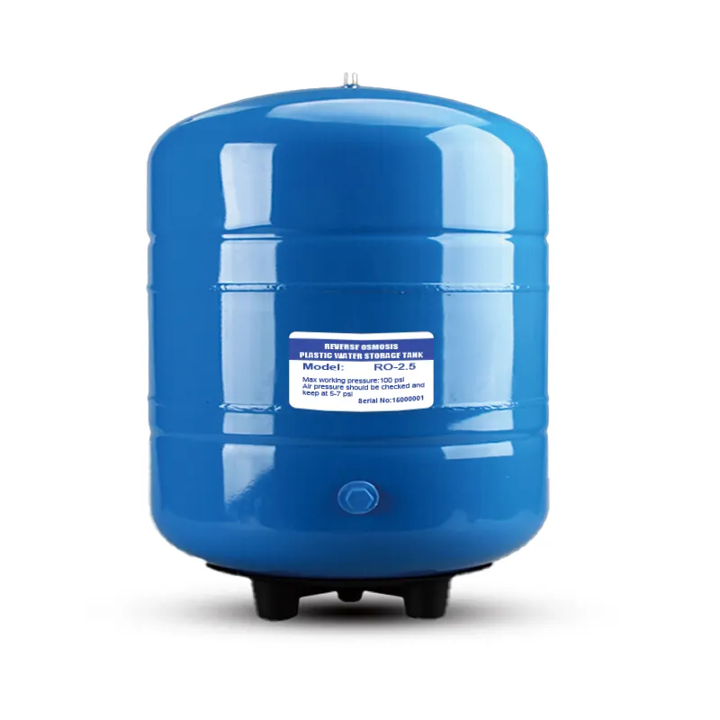 Qicen High Capacity 2.5G 6.75L Water Pressure Tank for Ro Water Filter