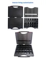 Boîte à outils en plastique étanche portable boîte en plastique de Protection d'accessoires d'organisation de stockage à domicile