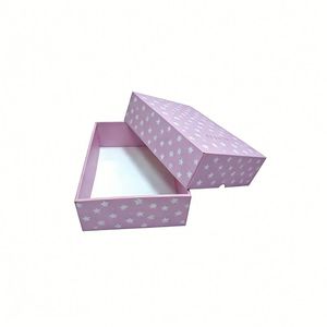 Cajas de Embalaje Rectangulares Ranuradas Autoarmables Ecológicas con Logotipo Personalizado para Calcetines Navideños - Product Image 4