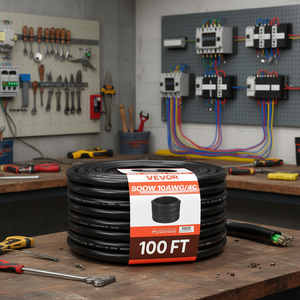 Cable de Alimentación Industrial de 100 Pies, 10AWG, 4C, SOOW, Cable de Cobre de Grado Industrial, 600V, Cable de Extensión Eléctrico - Product Image 2
