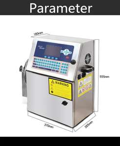 Production industrielle continue de bouteilles en plastique Date d'expiration Machine d'impression Cij imprimante à jet d'encre-acheter Cij imprimante à jet d'encre - Product Image 3