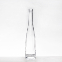 Handgefertigte Swing-Top Glasflasche 750ml 1000ml Runde Tulpenförmige Klare Leere Flasche für Wein- und Likör-Aufbewahrung