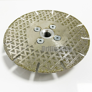 2024 nouveauté 4, 4.5, 5, 6 ''lame de diamant électrolytique lames de coupe de carreaux de marbre <span class=keywords><strong>disque</strong></span> de diamant - Product Image 1