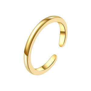 Bague de <span class=keywords><strong>pied</strong></span> créative pour l'été et la plage, plaquée cuivre et <span class=keywords><strong>or</strong></span> 18 carats, ouverte et ajustable - Product Image 6