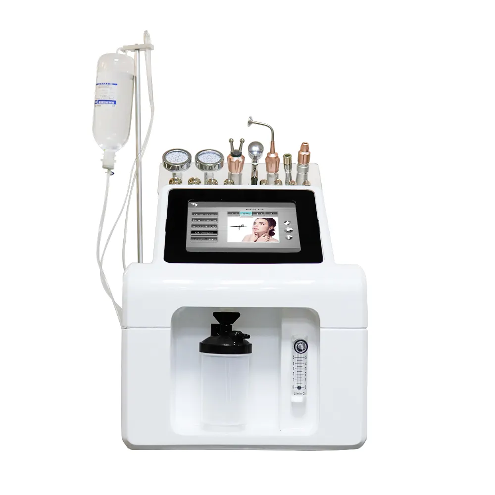 Machine de salon de beauté multifonctionnelle professionnelle Hydro Diamond Peeling Water Facial Micro dermabrasion Hydra Oxygen