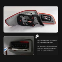 Feu arrière HETOP E93 2005-2012, mise à niveau pour BMW Série 3 Coupé, feu arrière LED dynamique, feux de jour DRL, clignotants, feux de recul et de freinage.
