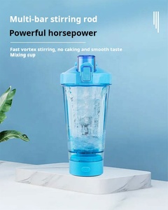 Mixeur Électrique Entièrement Détachable avec Chargement USB, Large Ouverture, Bouteille <span class=keywords><strong>Shaker</strong></span> pour Boissons Protéinées, Gobelets <span class=keywords><strong>Shaker</strong></span> pour Shakes Protéinés - Product Image 5