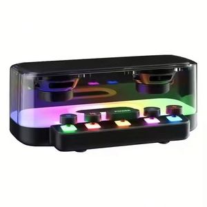 Z6 Wireless Speaker RGB Light Gaming Stereo Subwoofer Speaker Support <b>USB</b> TF Card Outdoor Party Speaker with High Quality Sound - Product Image 1