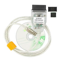Câble de diagnostic automobile Mini VCI J2534 de haute qualité, puce FTDI Ft232rl, conducteur en cuivre pur PVC, 12V, compatible Techstream