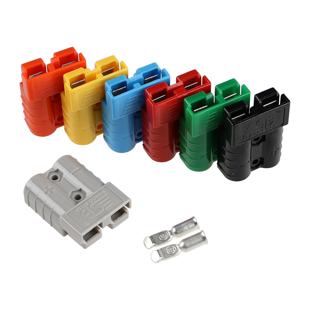 50A 600V Industrial Battery Connector Quick Disconnect Power Plug for Energy Storage Equipment
