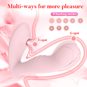 Jouets sexuels, vibrateur pour femme, culotte portable, 8 modes de succion, 8 modes de vibration, stimulateur du point G, stimulateur du clitoris, étanche, rechargeable, <span class=keywords><strong>vibro</strong></span> - Product Image 2