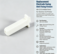 Support de fixation d'électrode de remplacement KB-CCA-H0004 compatible avec les pièces détachées de l'imprimante de codage à jet d'encre continu KGK