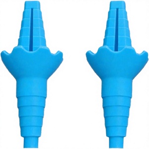 Lot de 2 connecteurs de transfert portables en plastique pour bouteilles, kit de vidange Flip-It, adaptateur entonnoir, capacité 0,01 L pour savon/shampoing/lotion - Product Image 1