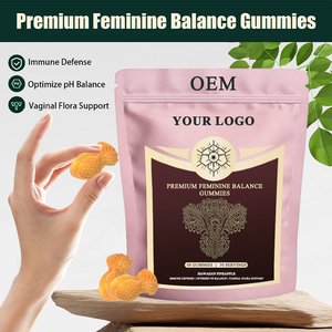 Gommose per l'Equilibrio Femminile OEM, Multivitaminico per Donne, Gommose per Sindrome Premestruale, Salute e Benessere Ormonale Femminile, Gusto Ananas Hawaiano - Product Image 5