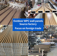 Magnifiques panneaux muraux extérieurs en WPC imperméables et écologiques, vente en gros d'usine, pour maisons de style européen moderne