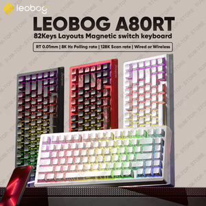 Tastiera Meccanica da Gaming LEOBOG A80RT/Ultra Cablata/Wireless Magnetica 75% <span class=keywords><strong>Bluetooth</strong></span> Rapid Trigger 8K RGB Hotswap per Gamer - Product Image 2