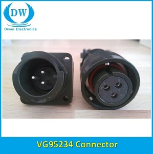 Connettore Maschio VG95234 <span class=keywords><strong>DIN</strong></span> 10A a 6 Pin a Baionetta IP67/IP68 per Settore Automobilistico MIL-C - Product Image 5