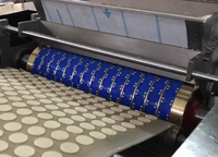 Ligne de production automatique de biscuits, machine à snacks haute efficacité, système de cuisson, de formage et de refroidissement pour usine alimentaire