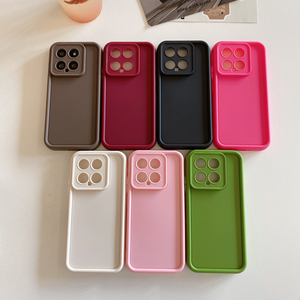 Per <span class=keywords><strong>Xiaomi</strong></span> <span class=keywords><strong>Redmi</strong></span> 13 <span class=keywords><strong>Note</strong></span> 14 4G 14 <span class=keywords><strong>Pro</strong></span> Plus 5G 13C 14C <span class=keywords><strong>Cover</strong></span> <span class=keywords><strong>Cover</strong></span> in <span class=keywords><strong>Silicone</strong></span> liquido TPU Anti-goccia opaca <span class=keywords><strong>Cover</strong></span> <span class=keywords><strong>Cover</strong></span> <span class=keywords><strong>Cover</strong></span> per telefono - Product Image 1