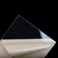 Plaque acrylique PMMA haute transparence résistante à la chaleur/au feu, panneau de guidage de lumière LED à points laser (LGP), découpe et moulage expert