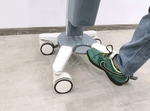 BT-LY26 bệnh viện chiều cao điều chỉnh máy tính xách tay y tế giỏ hàng với ngăn kéo bác sĩ Máy Trạm Xe đẩy ánh sáng nhiệm vụ máy tính y tế giỏ hàng - Product Image 5