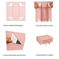 Nouvelle Boîte Cadeau Pliante Magnétique de Luxe UV avec Logo Personnalisé 2026 – Emballage Rigide en Carton Pliable en Gros pour Vêtements et Bijoux