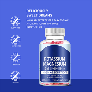 Integratore Vitaminico a Marchio Privato, Gommose di Potassio e Magnesio, Supporta l'Equilibrio Elettrolitico, Alta Assorbenza, Salute Cardiaca - Product Image 4