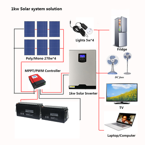 Renewable High Efficiency MPPT <strong>Solar</strong> Energy Complete Home Commercial <strong>System</strong> 3KW 5KW 10KW Grid Hybrid Lithium Ion <strong>Solar</strong> PV <strong>Panel</strong> - Product Image 5