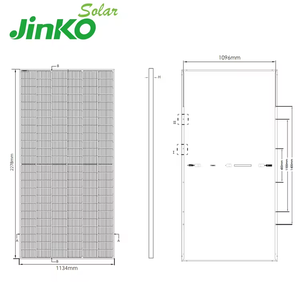 JINKO แผงโซลาร์เซลล์โมโน144 500วัตต์530วัตต์แผงโซลาร์เซลล์ครึ่งวัตต์540วัตต์โมดูล PV - Product Image 4