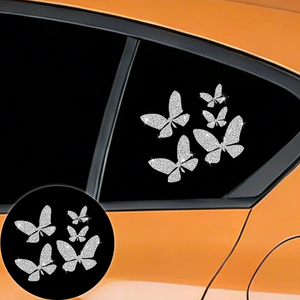Autocollants décoratifs pour <span class=keywords><strong>voiture</strong></span> en strass brillant, <span class=keywords><strong>papillon</strong></span>, autocollants amusants personnalisés pour vitres de <span class=keywords><strong>voiture</strong></span>, pour <span class=keywords><strong>voiture</strong></span> universelle - Product Image 2